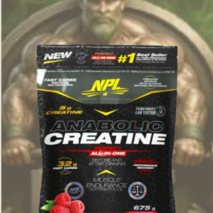 Anabolic Creatine 675G Raspberry Cooler